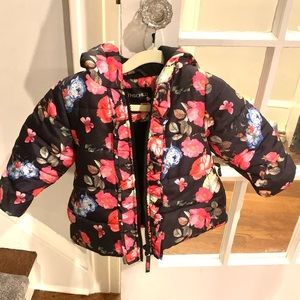 Toddler girl winter puffer jacket